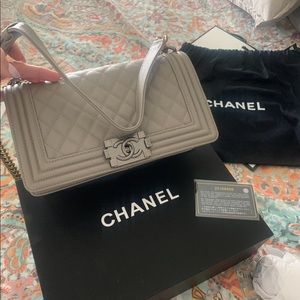 Chanel medium size boy bag